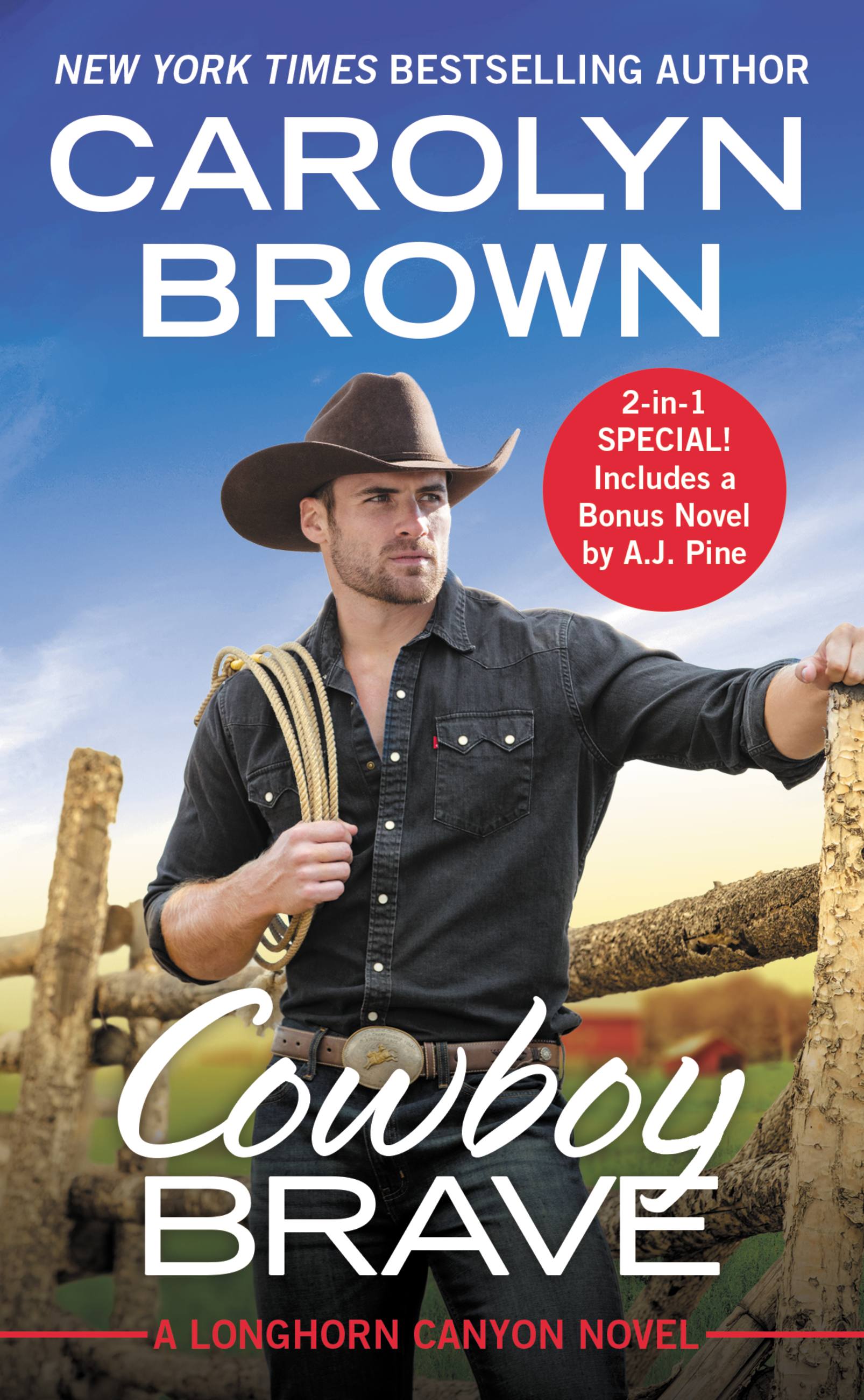 Imagen de portada para Cowboy Brave [electronic resource] : Two full books for the price of one