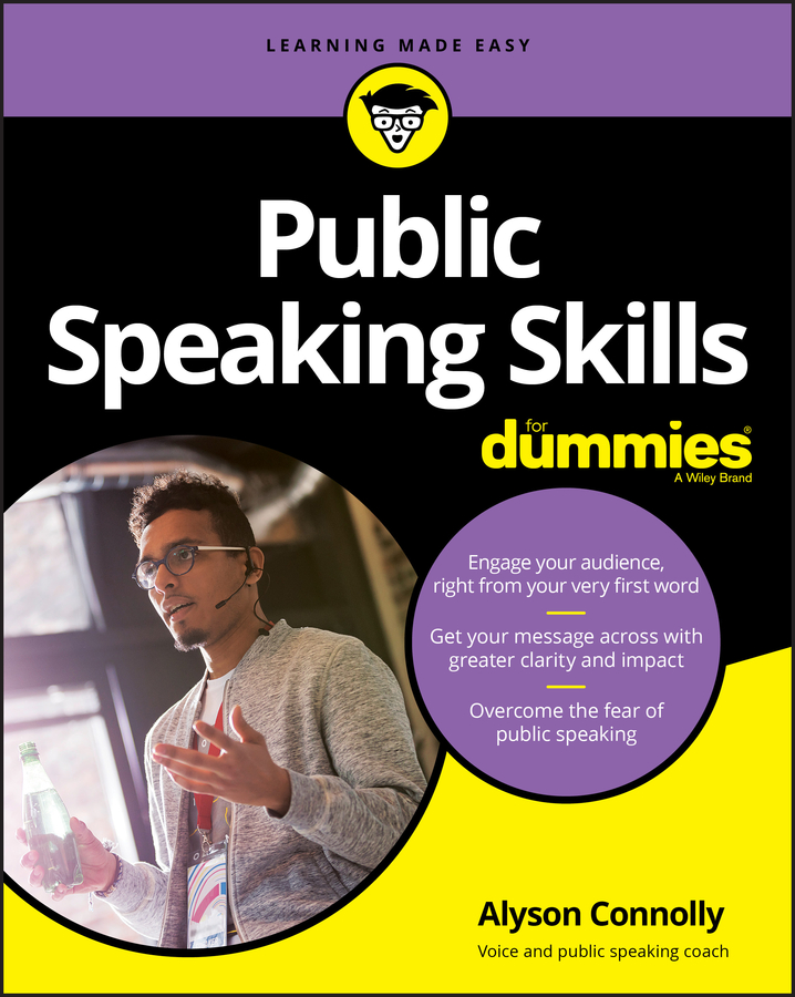 Public speaking skills for dummies cover image