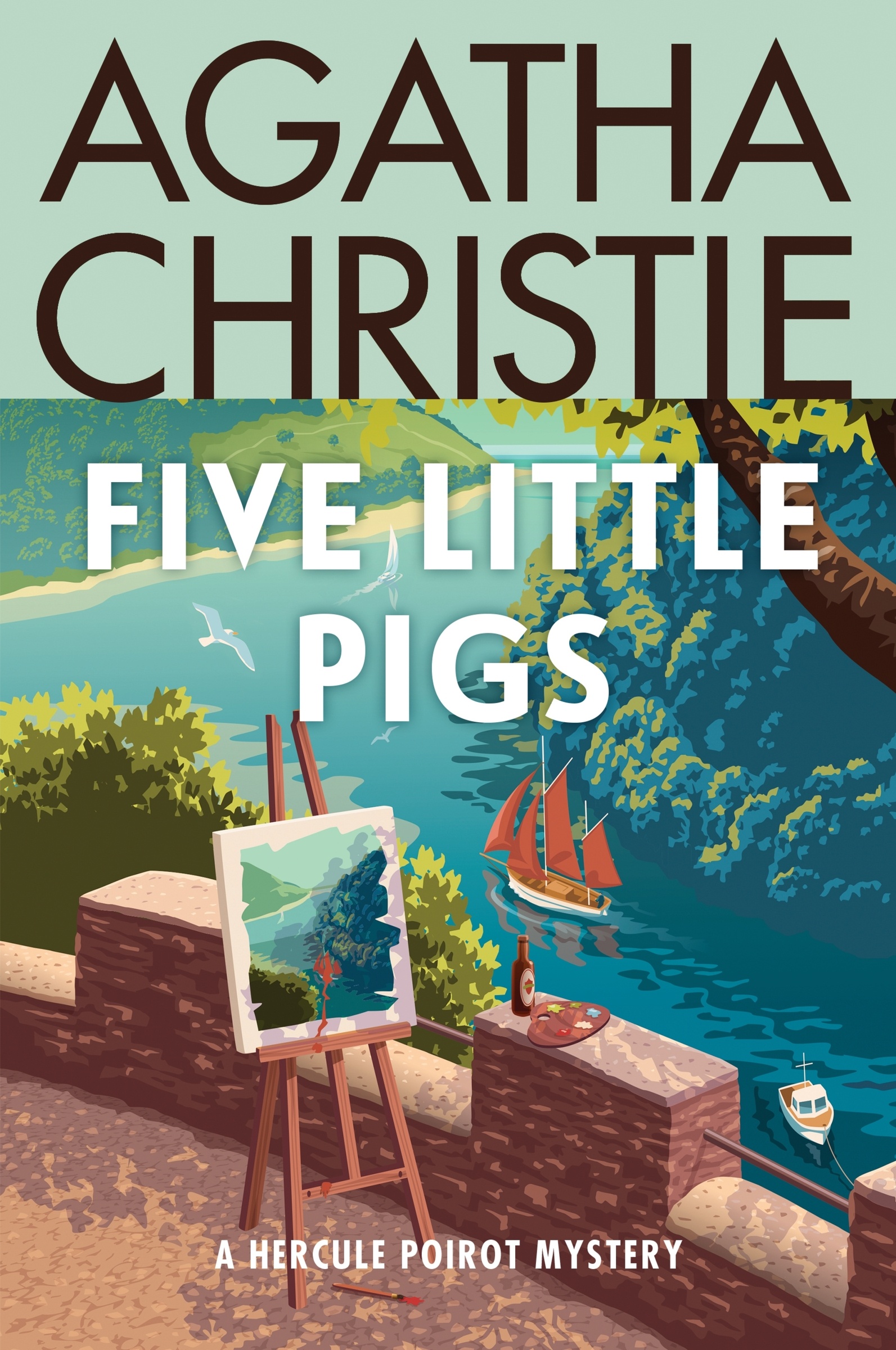 Umschlagbild für Five Little Pigs [electronic resource] : A Hercule Poirot Mystery