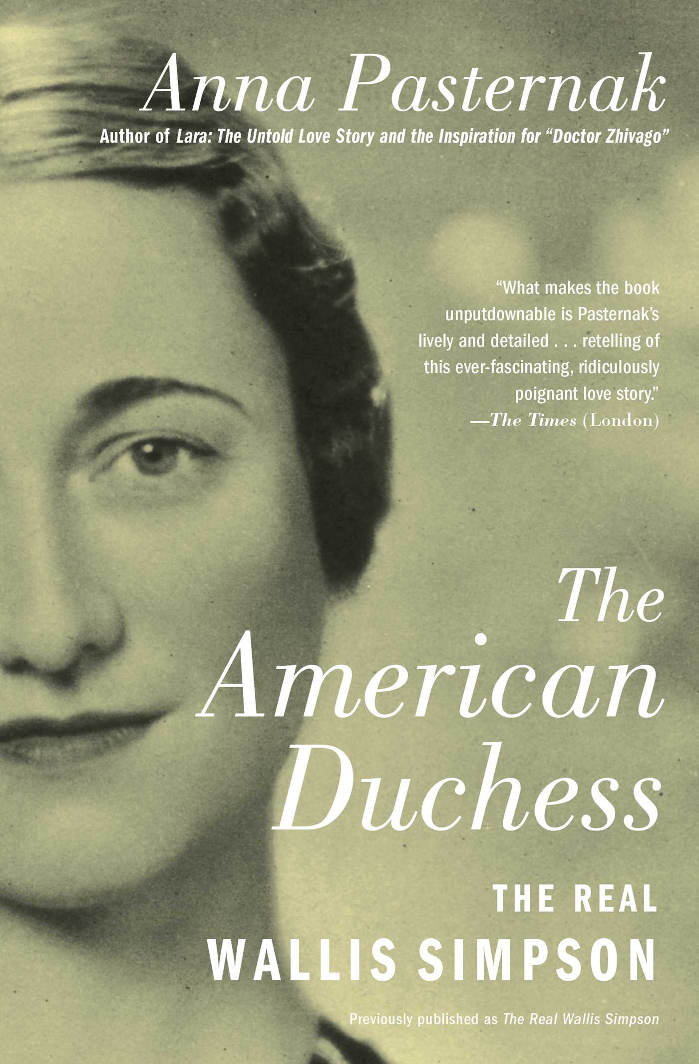 The American Duchess The Real Wallis Simpson cover image