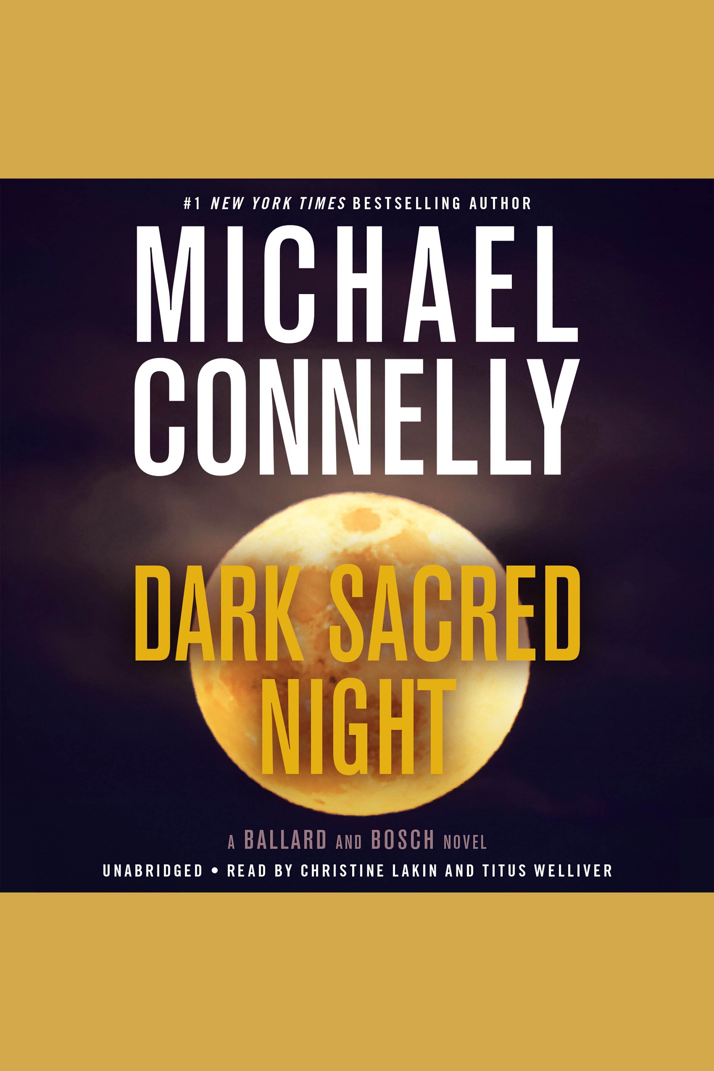 Cover image for Dark Sacred Night [electronic resource] : A Ballard and Bosch Novel