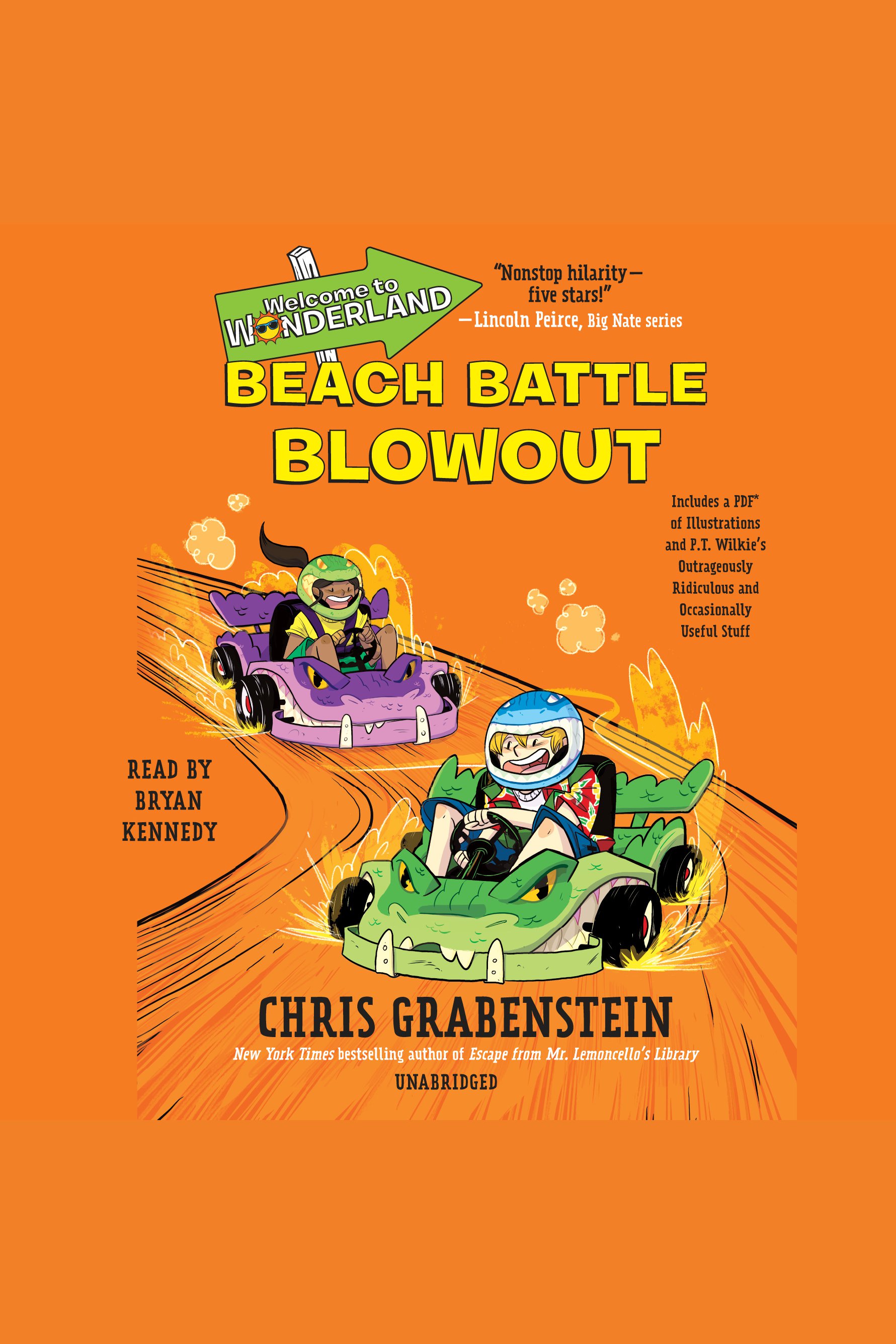 Beach battle blowout. Book 4 cover image