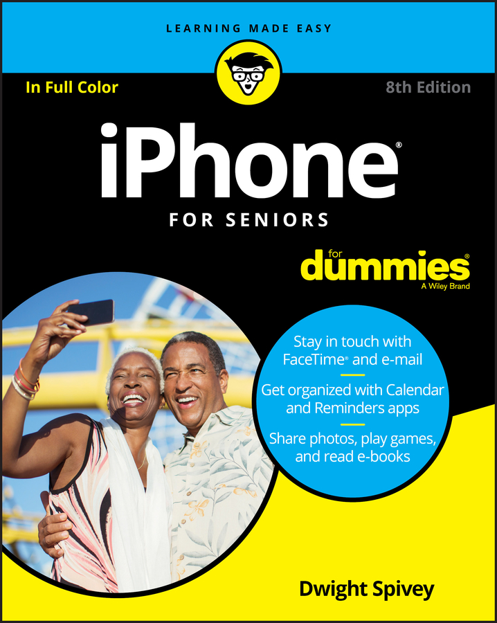 iPhone for seniors for dummies cover image