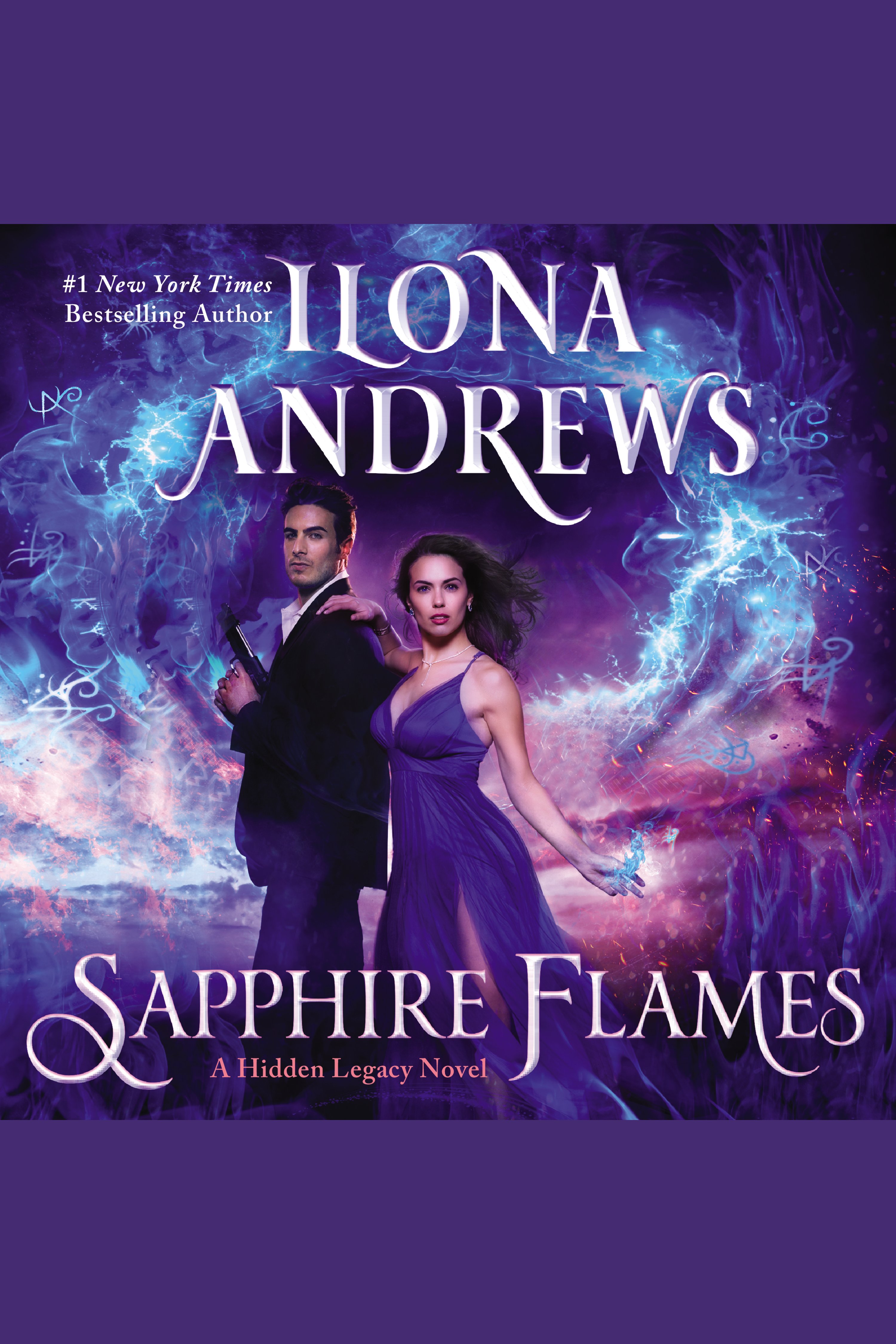 Sapphire Flames A Hidden Legacy Novel cover image