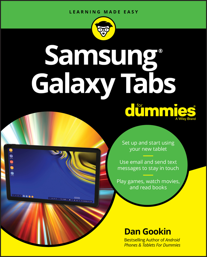 Samsung Galaxy tabs for dummies cover image