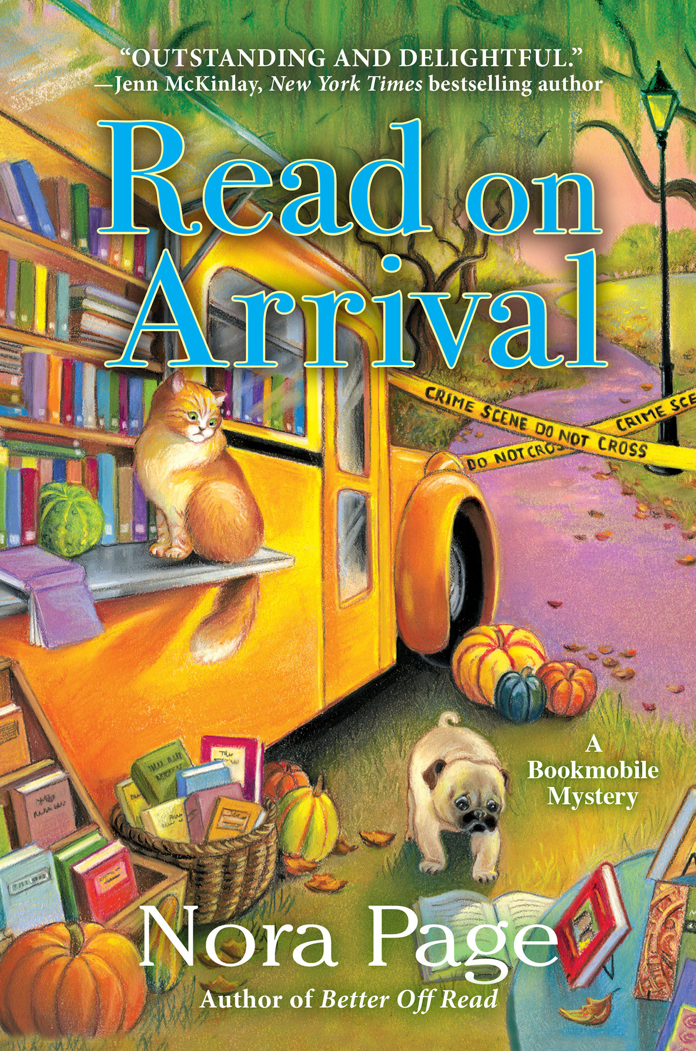 Imagen de portada para Read on Arrival [electronic resource] : A Bookmobile Mystery