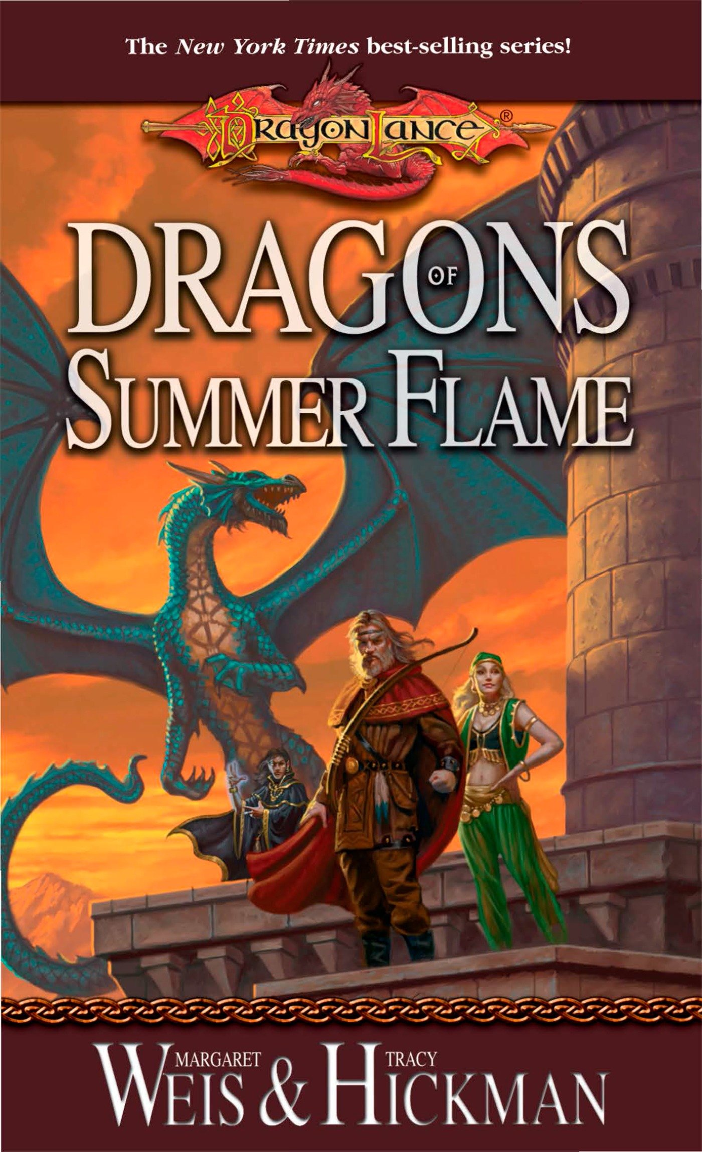 Cover image for Dragons of Summer Flame [electronic resource] : The Dragonlance Chronicles