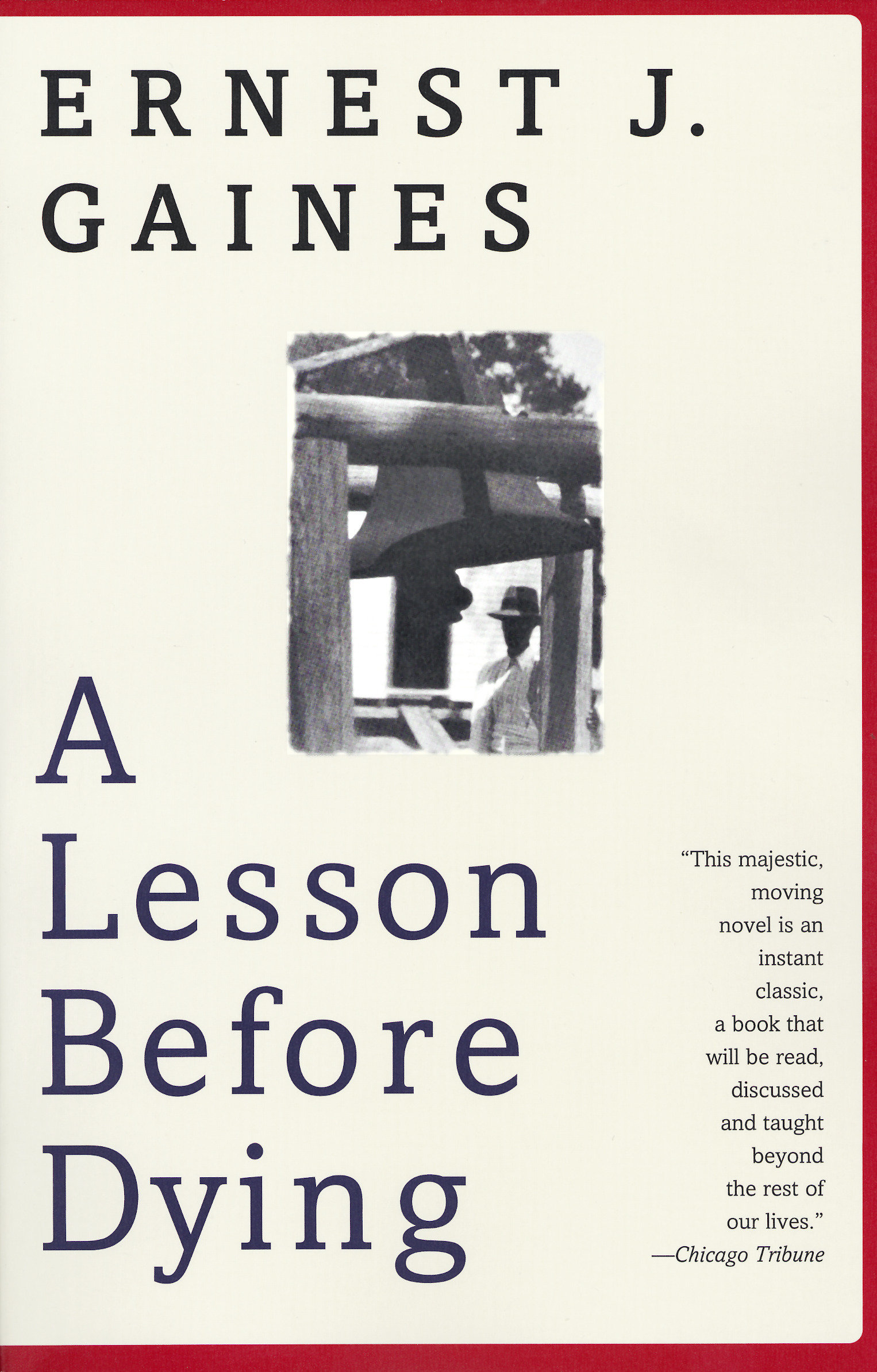 Cover image for A Lesson Before Dying [electronic resource] : A Novel