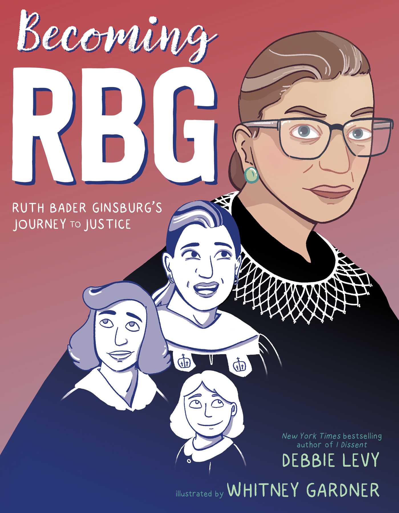 Cover Image of Becoming RBG