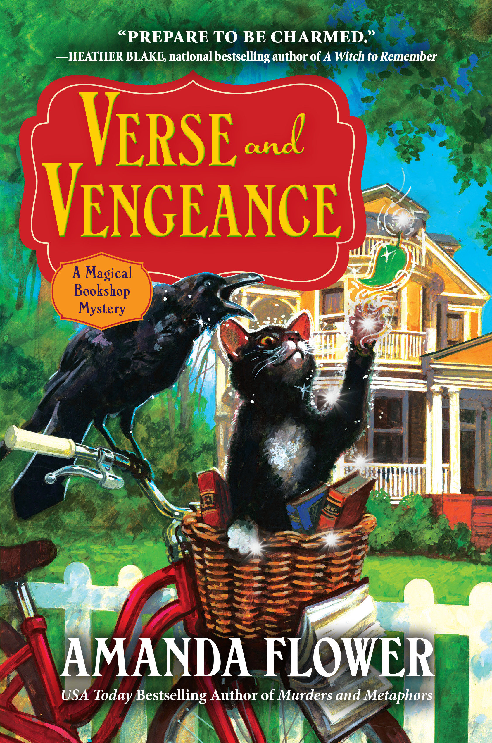 Cover image for Verse and Vengeance [electronic resource] : A Magical Bookshop Mystery