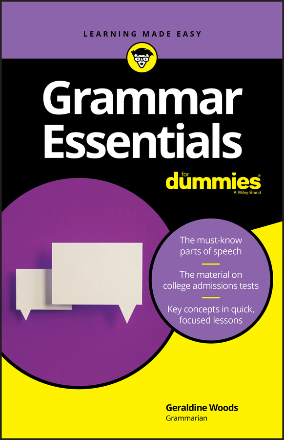 Grammar essentials for dummies cover image