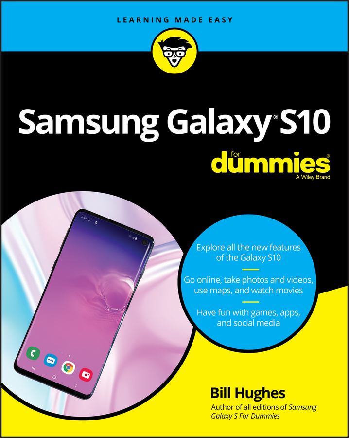 Samsung Galaxy S10 for dummies cover image