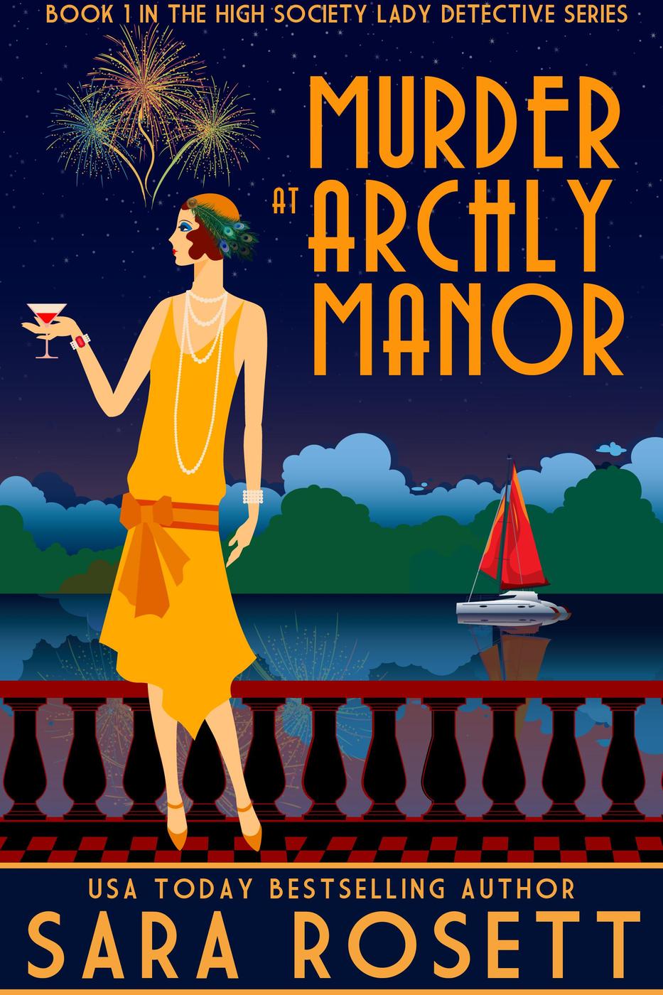 Umschlagbild für Murder at Archly Manor (High Society Lady Detective, #1) [electronic resource] :
