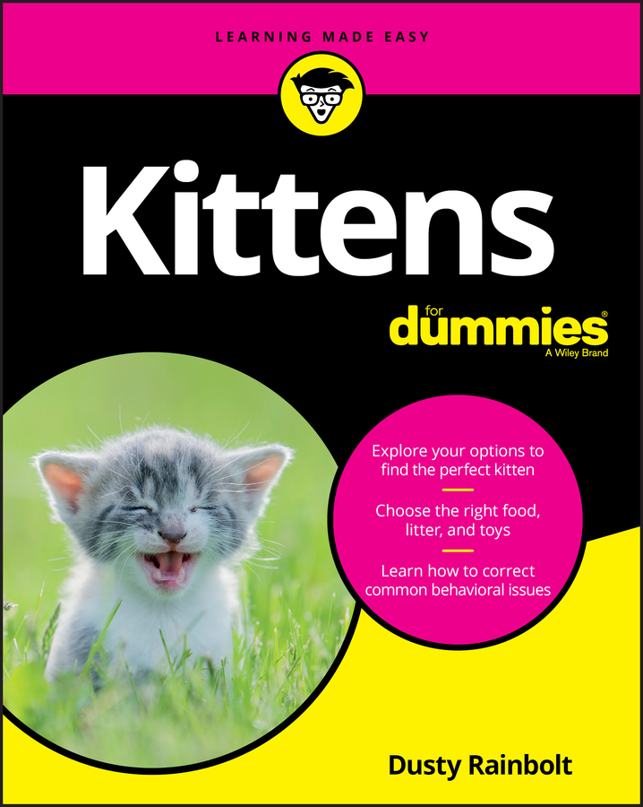 Kittens for dummies cover image