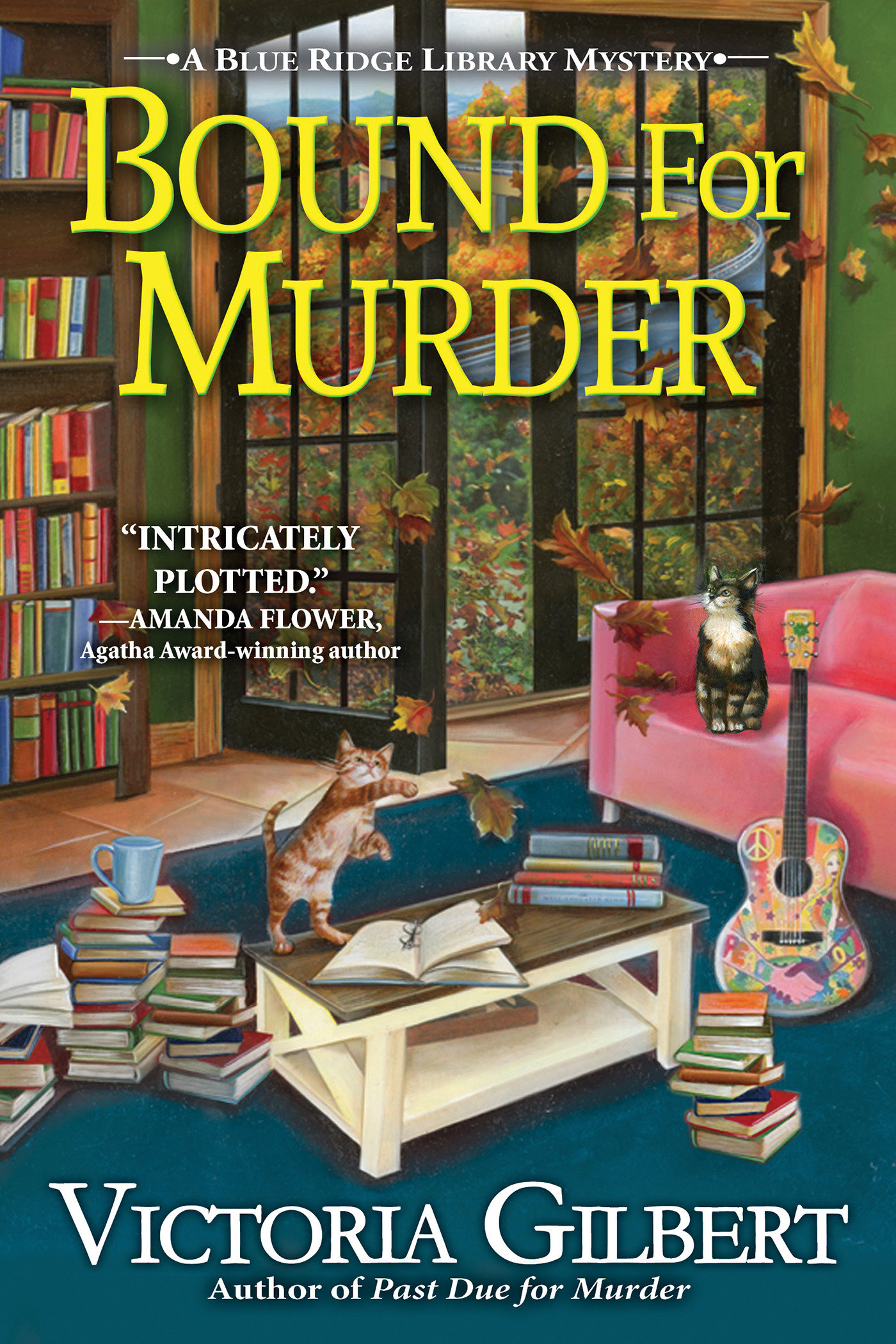 Imagen de portada para Bound for Murder [electronic resource] : A Blue Ridge Library Mystery