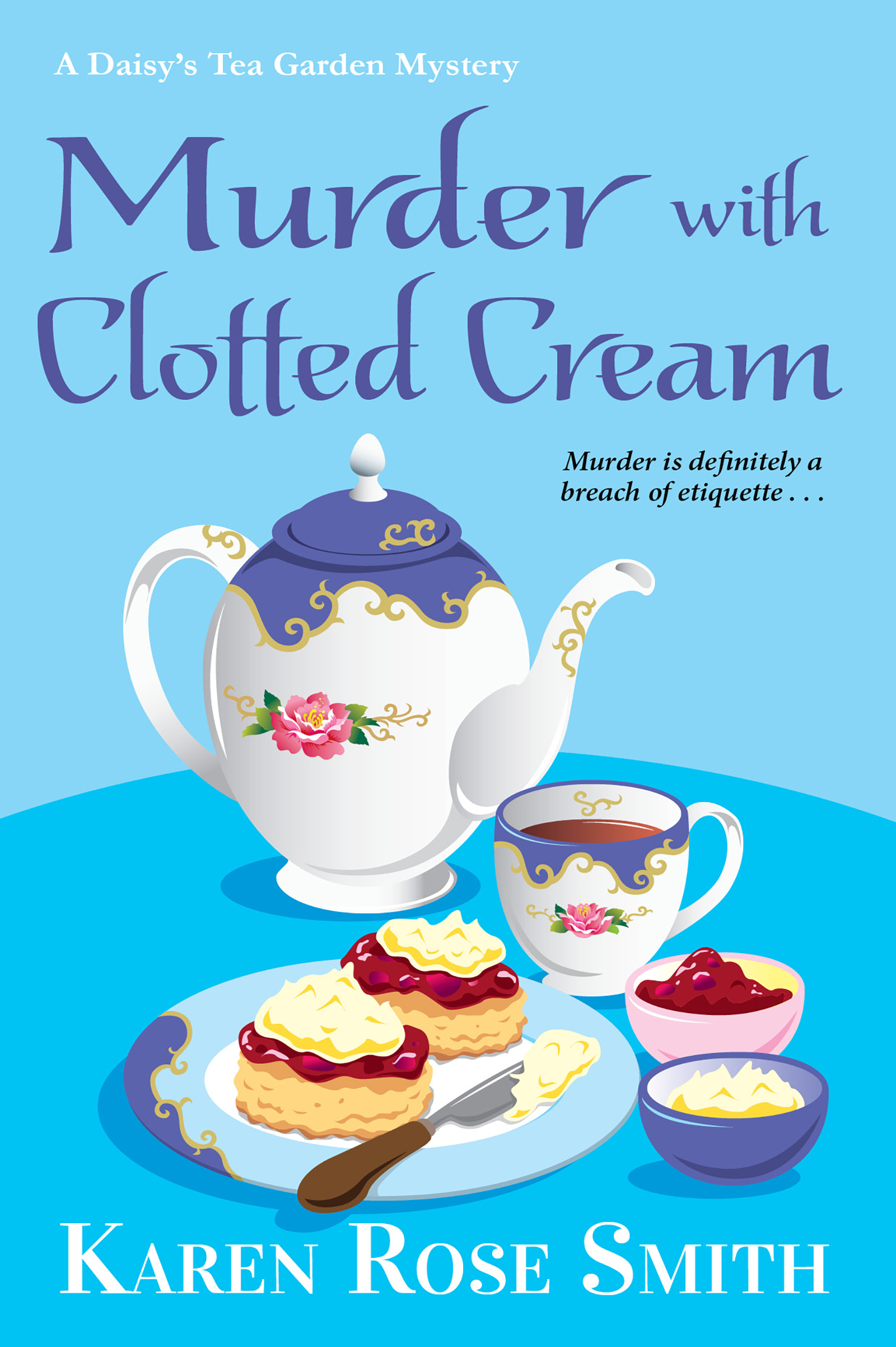 Cover image for Murder with Clotted Cream [electronic resource] :