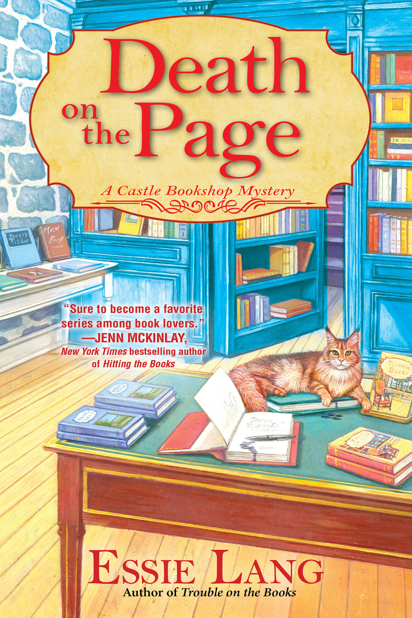 Death on the Page A Castle Bookshop Mystery cover image