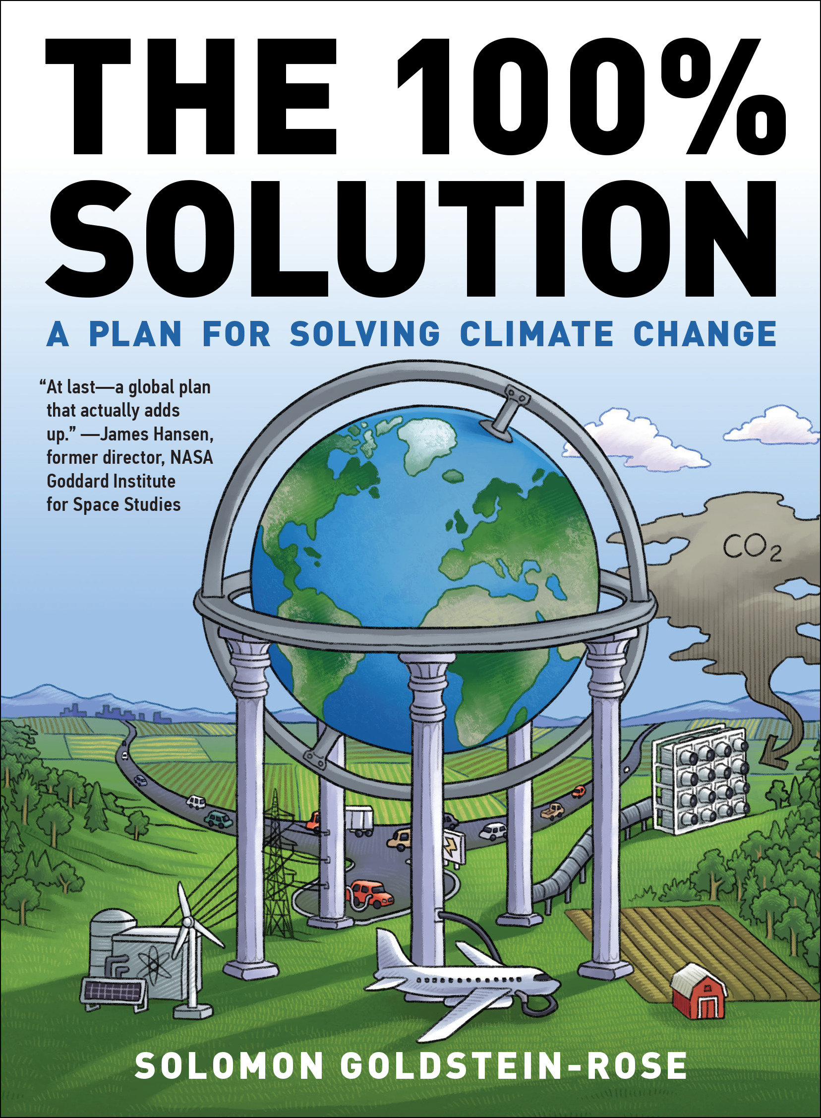 The 100% Solution A Plan for Solving Climate Change cover image