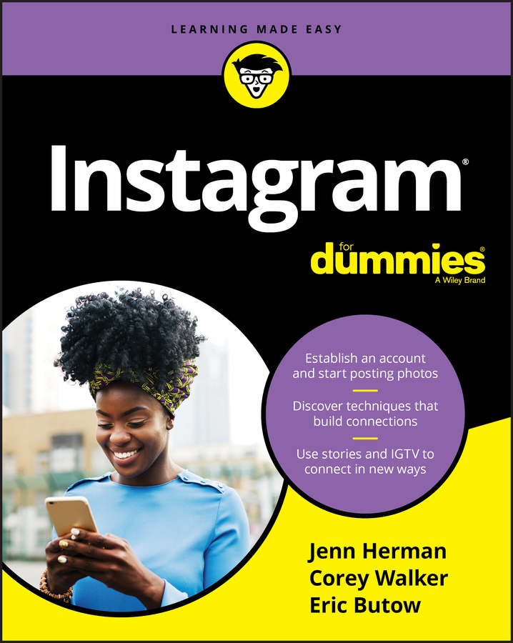 Instagram for dummies cover image