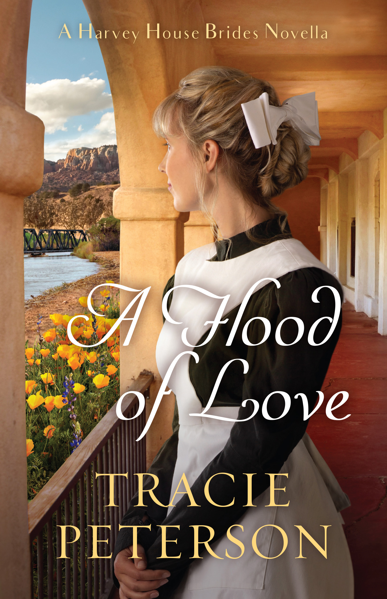 Umschlagbild für A Flood of Love (A Harvey House Brides Novella) [electronic resource] :