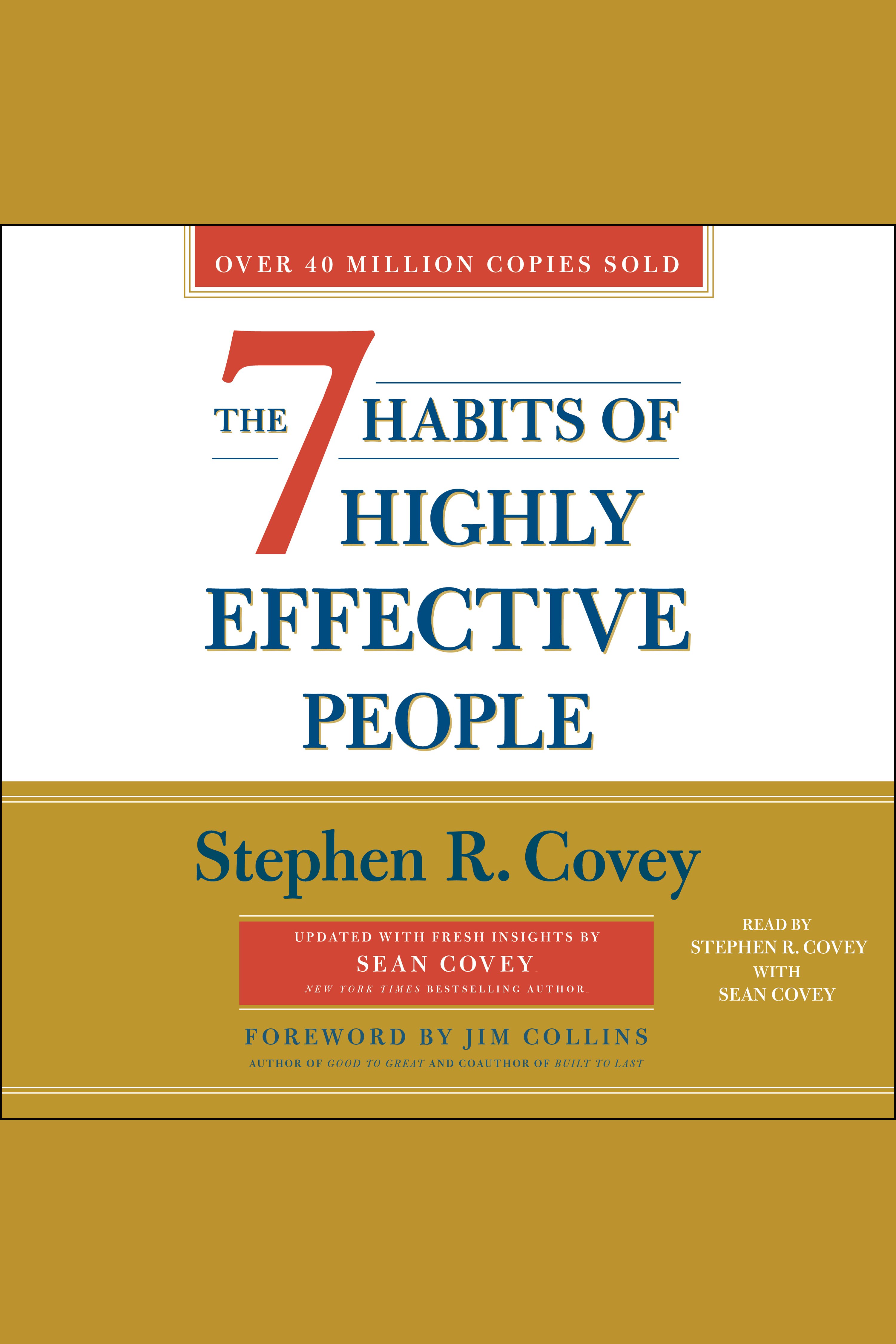 The 7 Habits of Highly Effective People 30th Anniversary Edition cover image